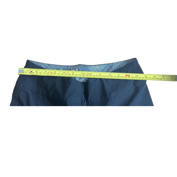 Pull on dress pants casual S.C. & Co navy blue women size 8 stretchy work office - Picture 3 of 7